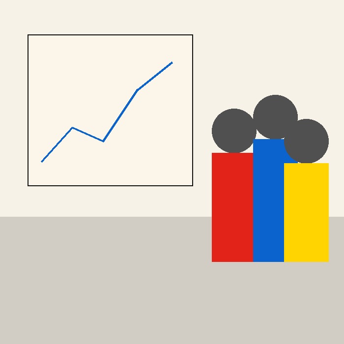 Close-up of business planning materials